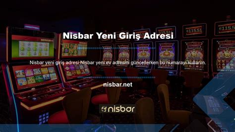 Nisbar Yeni Domain Adresi